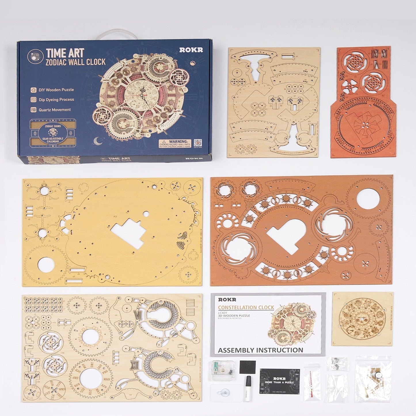 Frendorf | Zodiac Wanduhr und Kalender