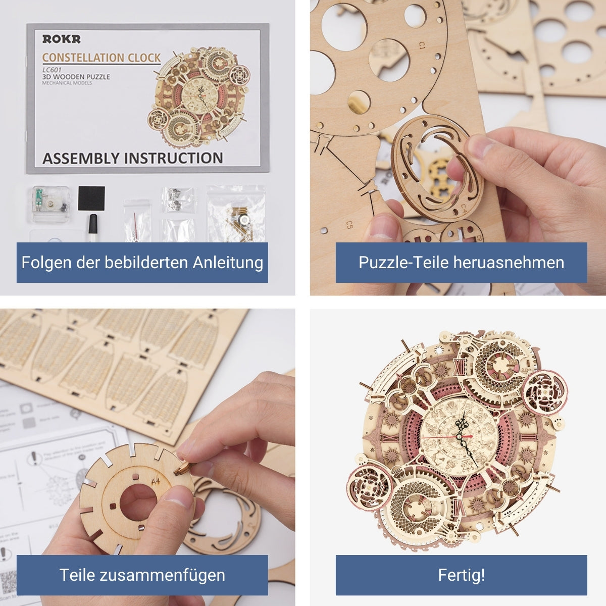 Frendorf | Zodiac Wanduhr und Kalender