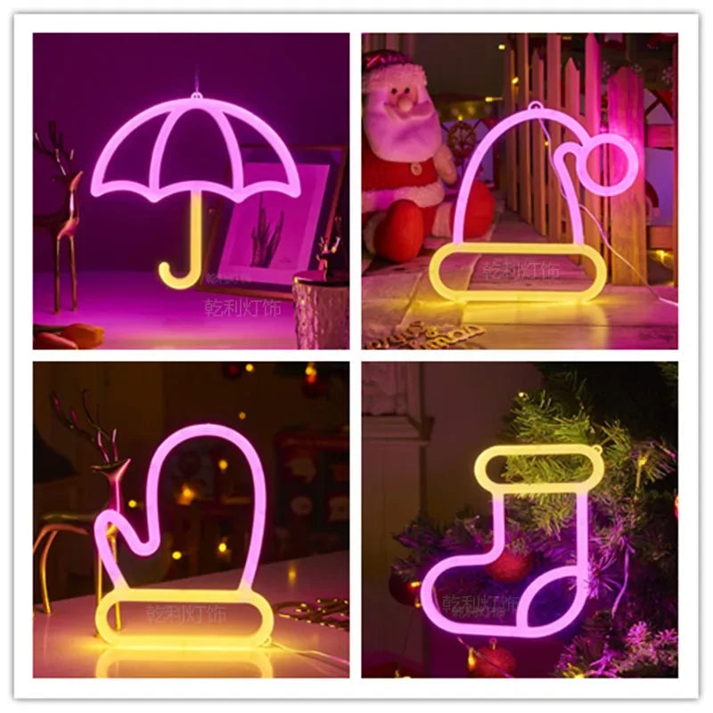 Helle Neonlicht Nachttischlampe – Musikalische Note LED Neon Zeichen für Raumdekoration, Perfekt für Schlafzimmer, Spielzimmer und Partys