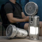 Frendorf | LED-Campinglampe mit Ventilator und Powerbank-Funktion