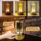 Frendorf | Lumina | Drahtlose LED-Tischlampe | Touch-Dimmung | Aufladbar | Stimmungsvolle Beleuchtung
