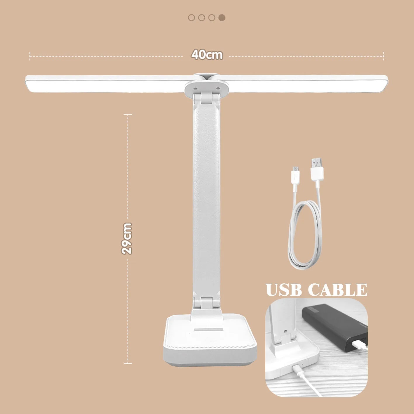 Frendorf | Dimmable LED Schreibtischlampe