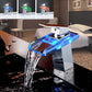 Frendorf | AquaNova LED Wasserhahn | Farbwechsel nach Wassertemperatur | Modernes Design | Langlebig & Sicher