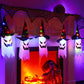 LED Halloween Dekoration Blinkendes Licht Gypsophila Geist Festival Verkleiden Leuchtender Zauberer Geist Hut Lampe Dekor Hängende Laterne
