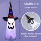 LED Halloween Dekoration Blinkendes Licht Gypsophila Geist Festival Verkleiden Leuchtender Zauberer Geist Hut Lampe Dekor Hängende Laterne