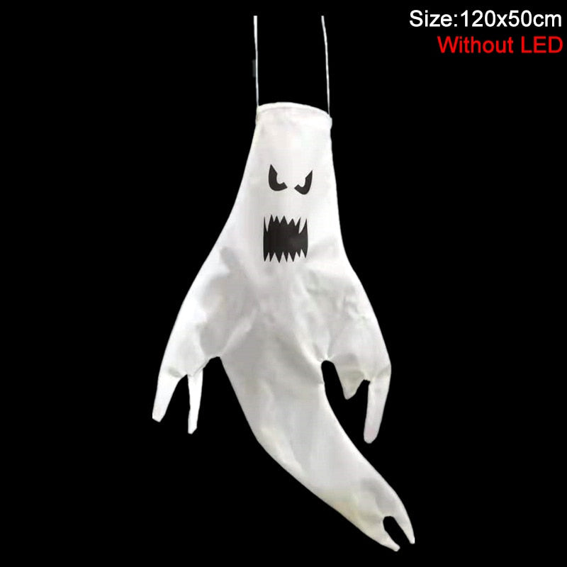 LED Licht Halloween Hängendes Gespenst Kinder Favoriten Halloween Party Outdoor Indoor Heimdekoration Spooky Lampe Bar Horror Requisiten 2023