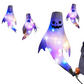 LED Licht Halloween Hängendes Gespenst Kinder Favoriten Halloween Party Outdoor Indoor Heimdekoration Spooky Lampe Bar Horror Requisiten 2023