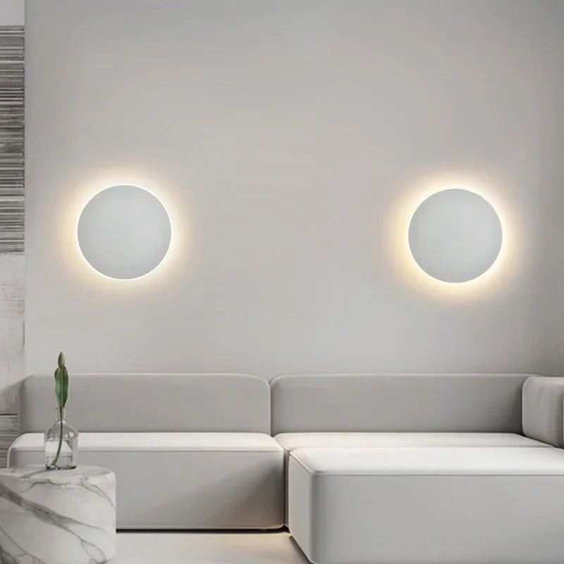 Sleeksphere - Rund LED Touch Wandleuchte
