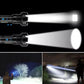 Frendorf | LED-Taschenlampe mit Laser – Aufladbar & robust