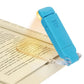 Frendorf | BrightBookmark Wiederaufladbare LED-Buchlampe | Clip-On Lesezeichenlicht | LED-USB Buchlicht für Komfortables Lesen