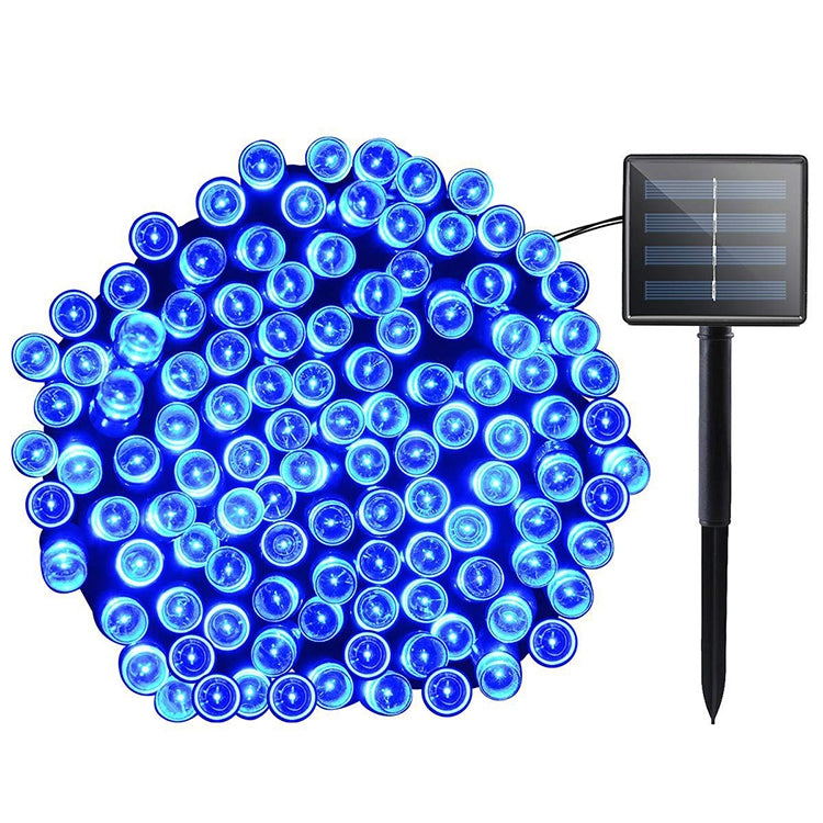 200 LEDs Outdoor-Wasserdichte Weihnachtsfestdekoration Solar Lampen Lichterkette, Länge: 22m(Blaue)