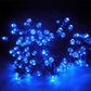200 LEDs Outdoor-Wasserdichte Weihnachtsfestdekoration Solar Lampen Lichterkette, Länge: 22m(Blaue)