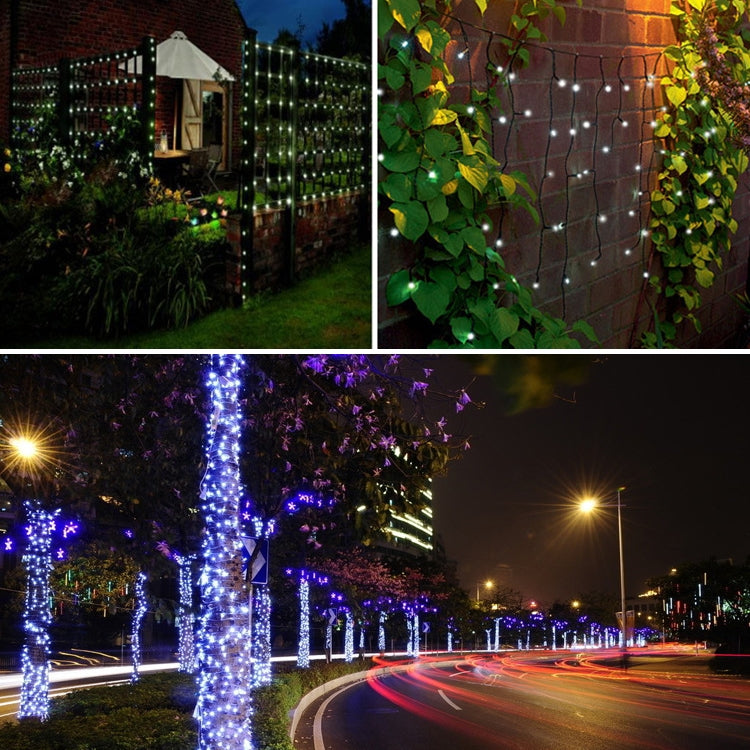 200 LEDs Outdoor-Wasserdichte Weihnachtsfestdekoration Solar Lampen Lichterkette, Länge: 22m(Blaue)