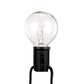 G40-EU-25 G40 7.6m 175W E12 IP44 wasserdicht Retro Filament Glühbirnen Lichterkette, 25 Glühbirnen LED dekorative Lampe für Garten, Bau, Bar, Party, Hochzeit, AC 220V, EU-Stecker (Warmweiß)