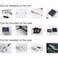 10W 100 LEDs IP67 Wasserdicht Solar Power Flutlicht mit Fernbedienung