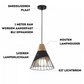 Frendorf | Trendy Skandinavische Industrielle Hängelampe – UrbanBeam