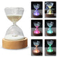 Frendorf | TimelessGlow - Elegante LED Sanduhr-Nachtlampe mit Fernbedienung