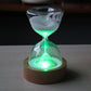 Frendorf | TimelessGlow - Elegante LED Sanduhr-Nachtlampe mit Fernbedienung