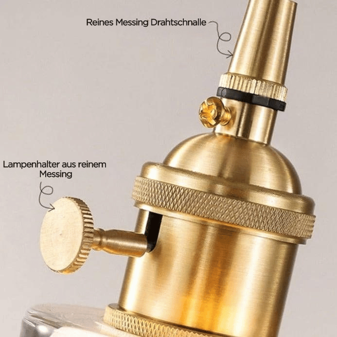Frendorf | LuxeShimmer Transparente Pendelleuchte aus Kristallglas | Modernes Design | Elegante Beleuchtung