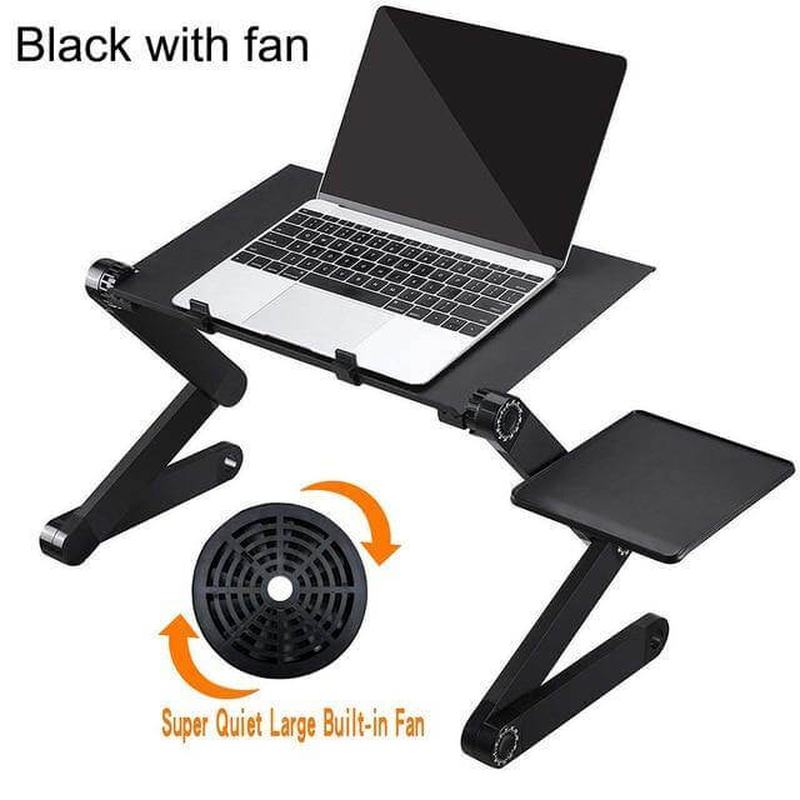 Frendorf | LaptopLift | Verstellbarer Aluminium Ergonomischer Laptopständer | Erhöhen Sie Ihren Arbeitskomfort