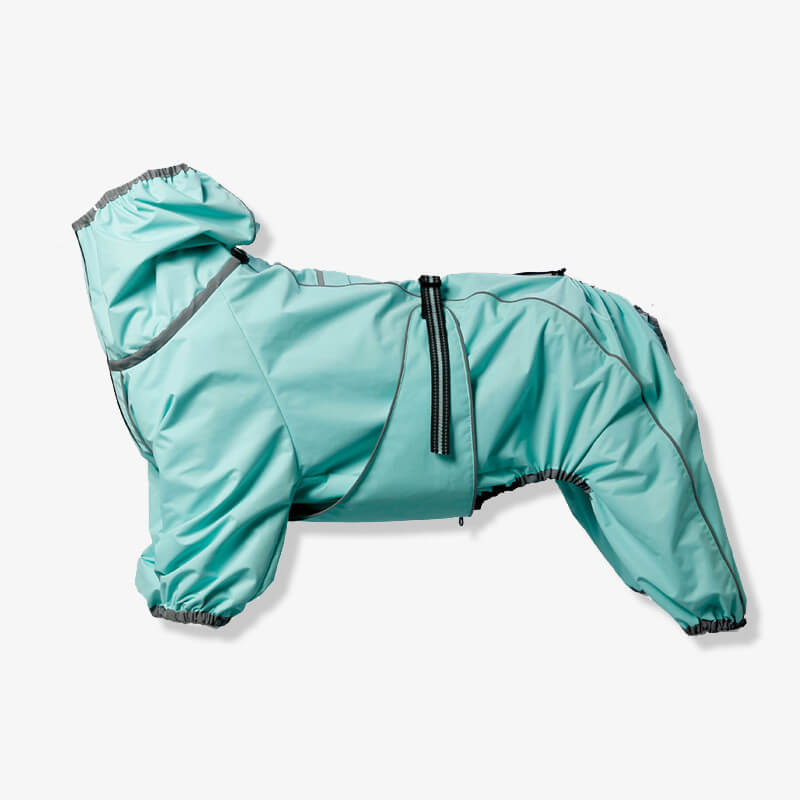 Große Hund Outdoor-Jacke wasserdicht verstellbarer Hunderegenmantel