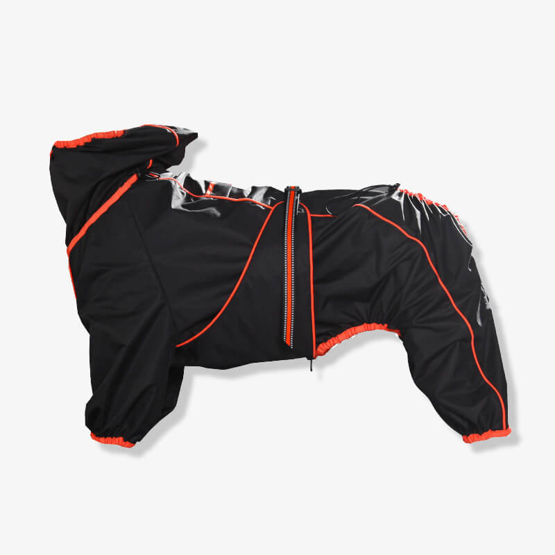 Große Hund Outdoor-Jacke wasserdicht verstellbarer Hunderegenmantel
