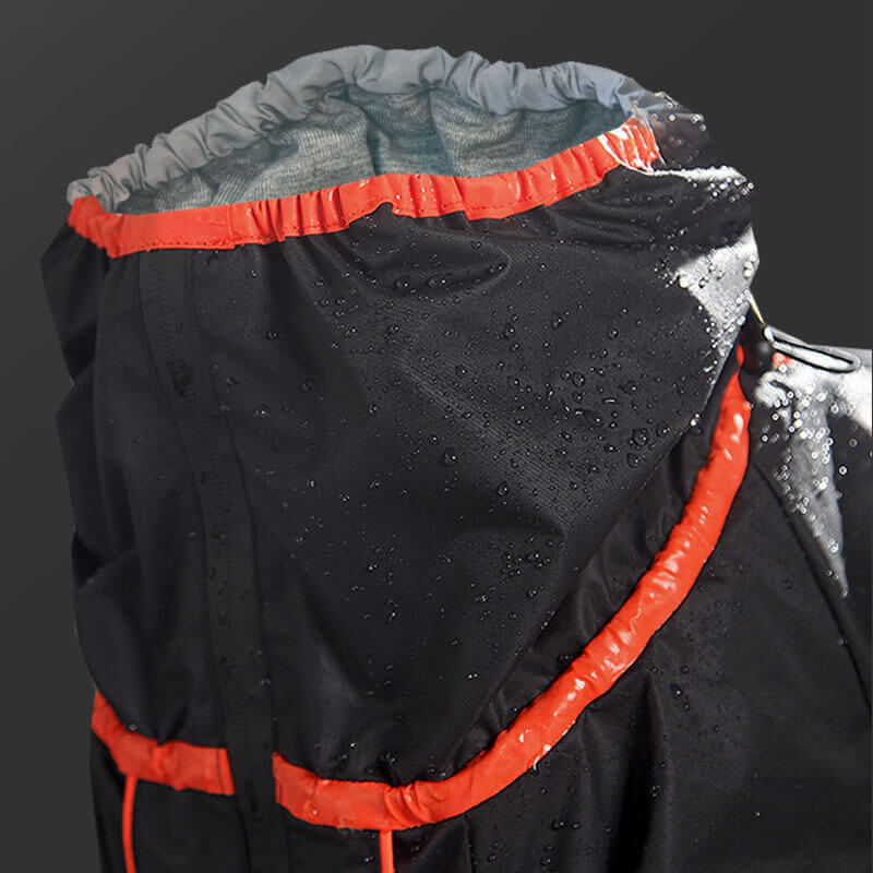 Große Hund Outdoor-Jacke wasserdicht verstellbarer Hunderegenmantel