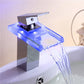 Frendorf | AquaNova LED Wasserhahn | Farbwechsel nach Wassertemperatur | Modernes Design | Langlebig & Sicher