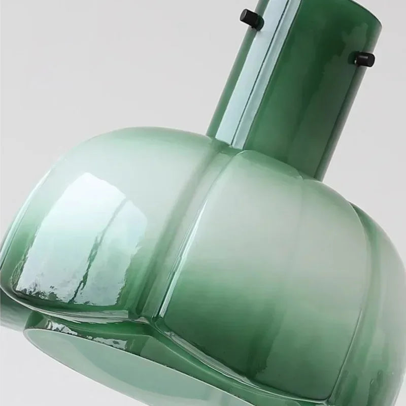 Frendorf | GlacierGlow LED Pendelleuchte Glas | Nordic Design | Energieeffizient | Dimmbare Beleuchtung | Moderne Hängelampe