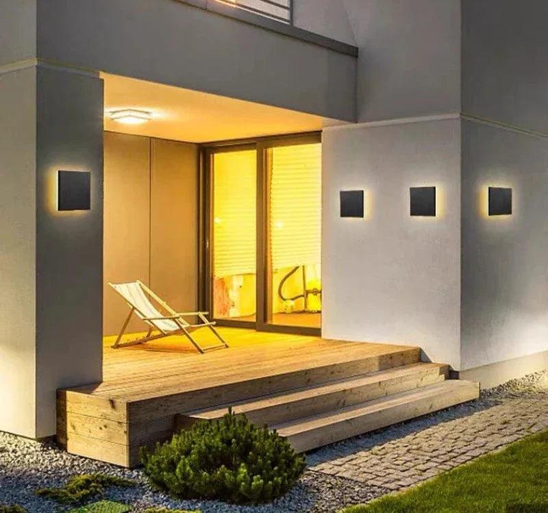 Frendorf | LUMINA | LED Außenwandleuchte für nachhaltige Außenbeleuchtung | Stilvolle und effiziente Beleuchtung