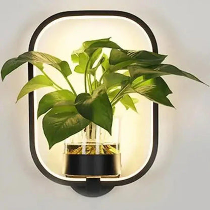 Lumora Pflanzen Wandlampe - Stilvolle Beleuchtung mit natürlicher Begrünung
