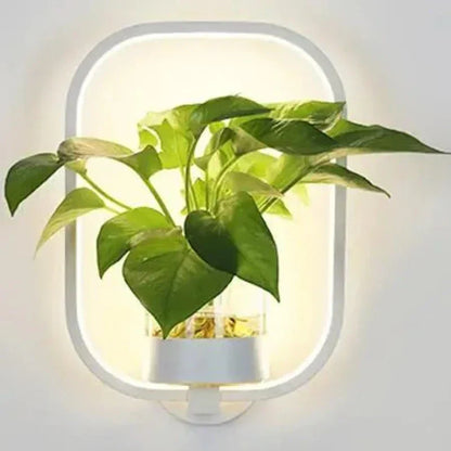 Lumora Pflanzen Wandlampe - Stilvolle Beleuchtung mit natürlicher Begrünung