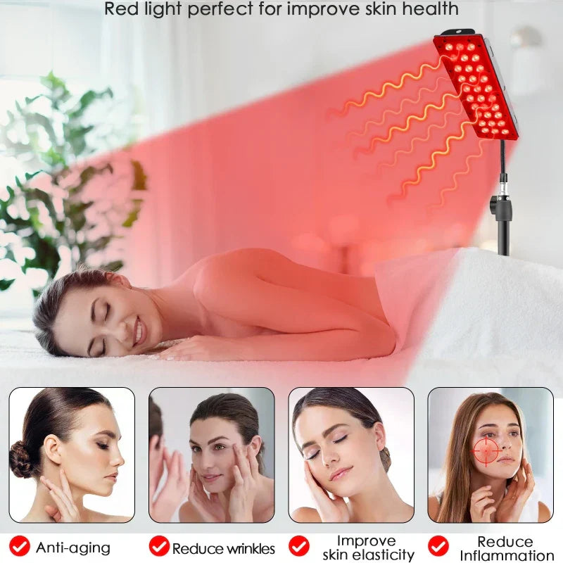Frendorf | GlowWave | Rotlichttherapiepanel | Tiefe Heilung | Beleuchtet Schmerz und Stress