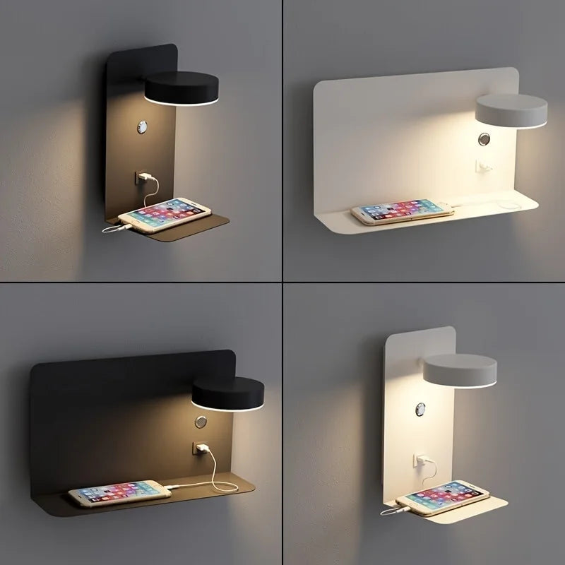 Frendorf | LustroLite Minimal Wandleuchte | Modernes Design | LED Beleuchtung | Elegante Wandlampe für Wohnzimmer und Schlafzimmer
