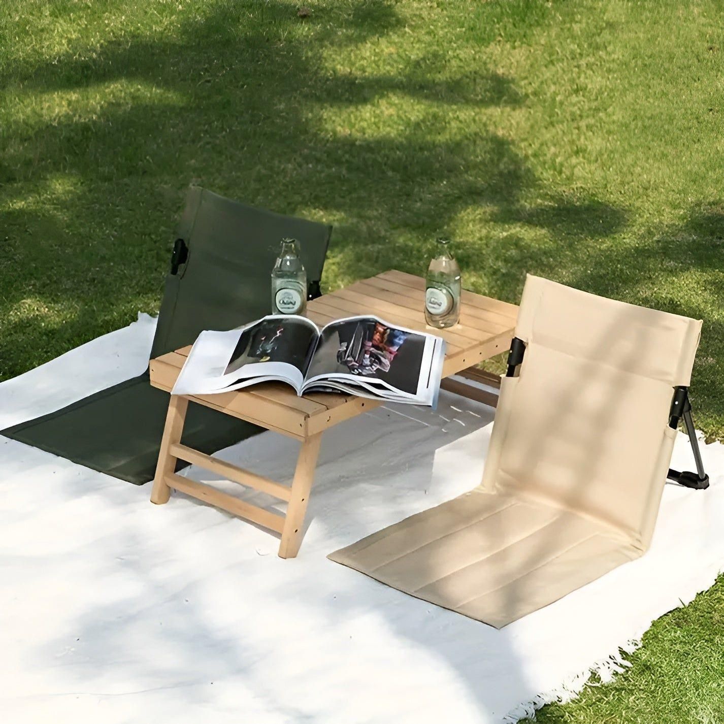 Frendorf | CampRelax Zusammenklappbarer Outdoor-Stuhl – Leichtgewicht Sitzgelegenheiten