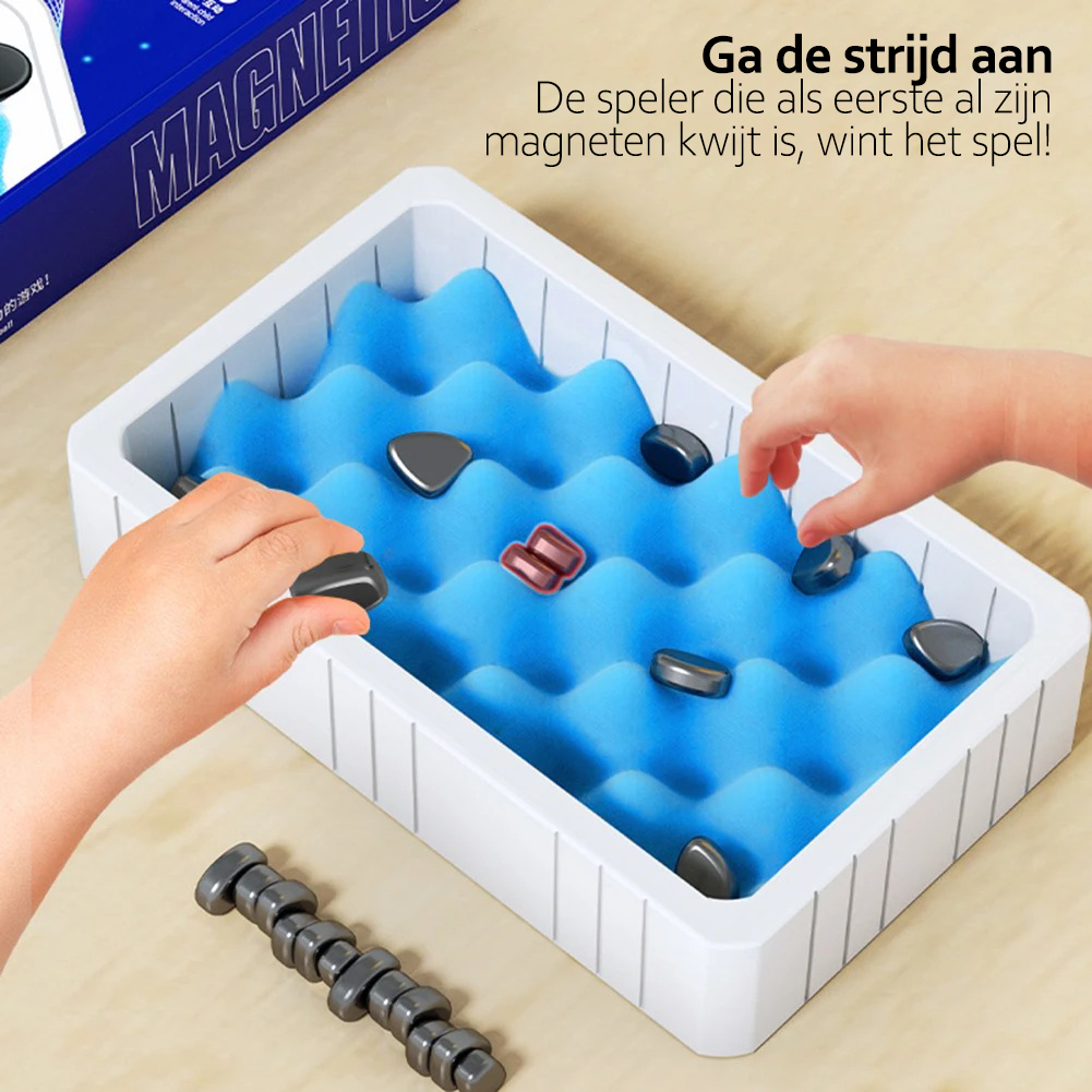 Frendorf | Leuk en educatief magnetisch schaakspel voor kinderen - interactief - draagbaar - strategisch denken - Huishoud Meester