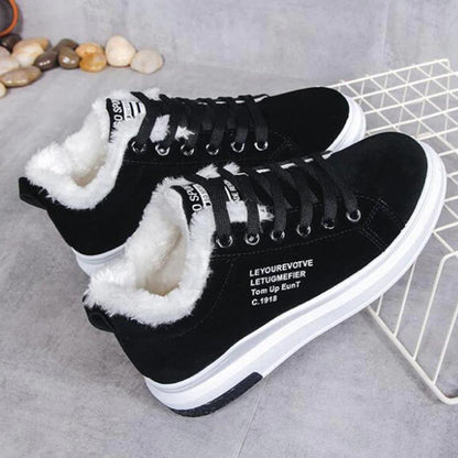 Frendorf | Wolle Winterschuhe | Warme Damen Turnschuhe