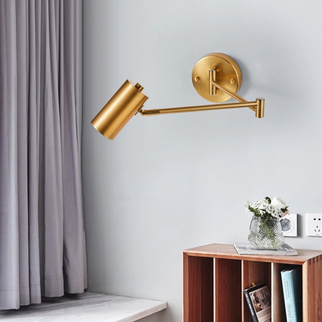 Frendorf | Beleuchten Sie mit Liebe: Lichtfaltbare verstellbare Wandlampe elegant