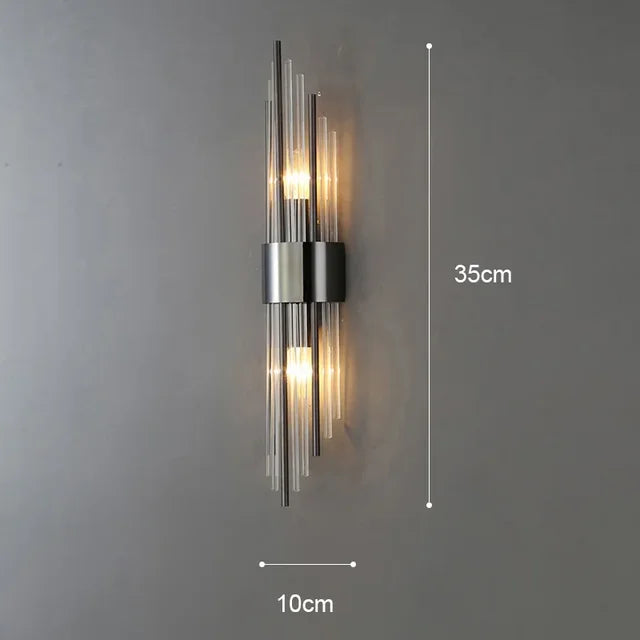 Wandleuchte - GlamorLite - Luxuriöses Design - Elegant und Raffiniert