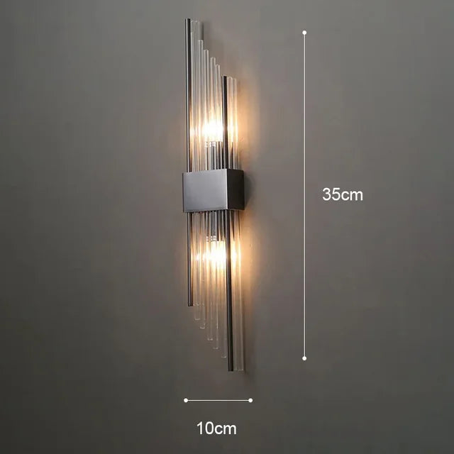 Wandleuchte - GlamorLite - Luxusdesign - Elegant und Raffiniert