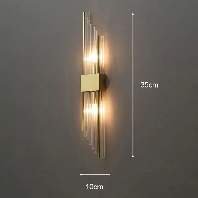 Wandleuchte - GlamorLite - Luxuriöses Design - Elegant und Raffiniert