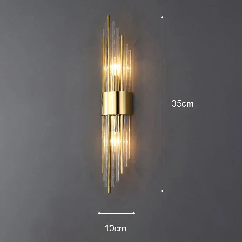 Wandleuchte - GlamorLite - Luxusdesign - Elegant und Raffiniert