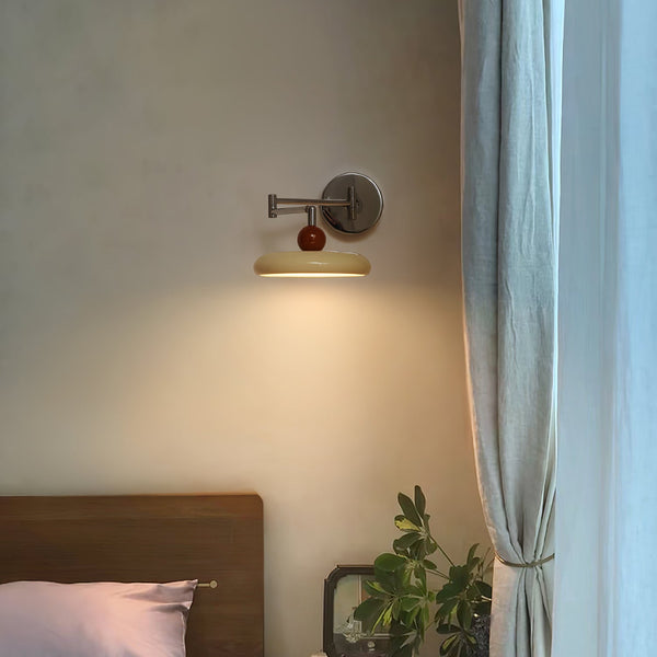 Frendorf | AuraNest Wandleuchte für Schlafzimmer | Modernes Design | Stimmungslicht | Dekorative Beleuchtung für Zuhause
