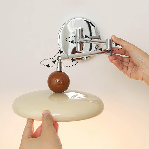 Frendorf | AuraNest Wandleuchte für Schlafzimmer | Modernes Design | Stimmungslicht | Dekorative Beleuchtung für Zuhause