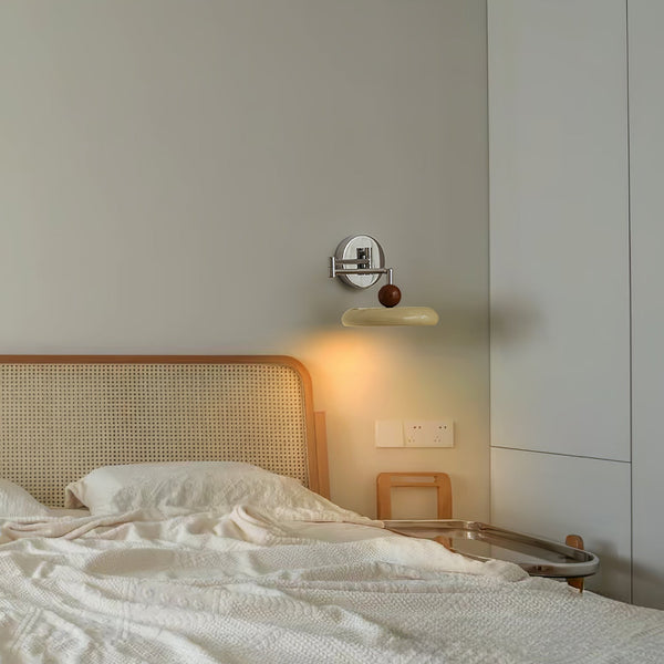 Frendorf | AuraNest Wandleuchte für Schlafzimmer | Modernes Design | Stimmungslicht | Dekorative Beleuchtung für Zuhause