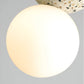 Frendorf | LumeGlobe Pendelleuchte - Doppelkugel Pendelleuchte für den Esstisch - Glas Hängekugel Lampe
