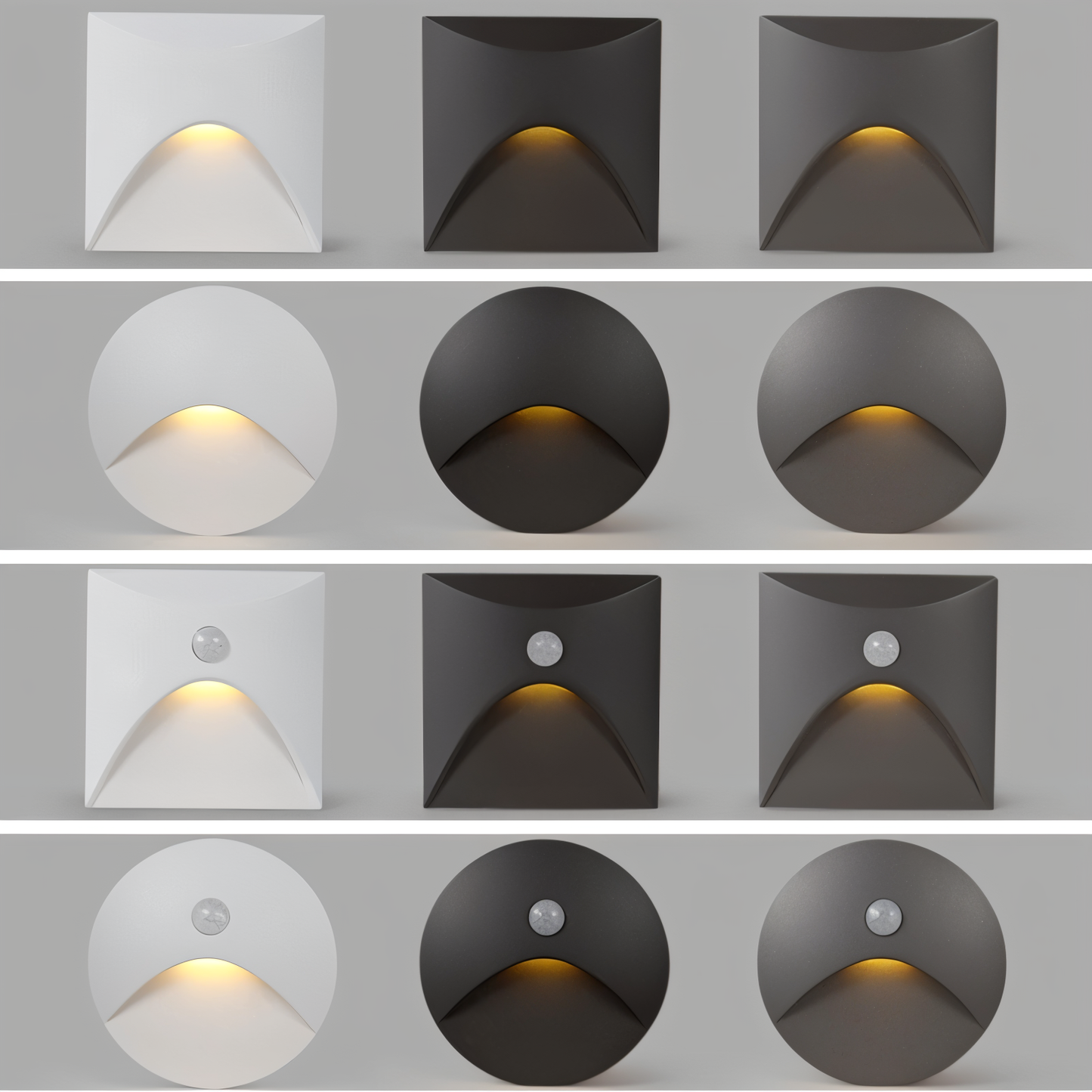 Frendorf | LuminiPath LED Wandleuchte – Wasserdicht IP65 Bewegungsmelder Innen- & Außenwandleuchte