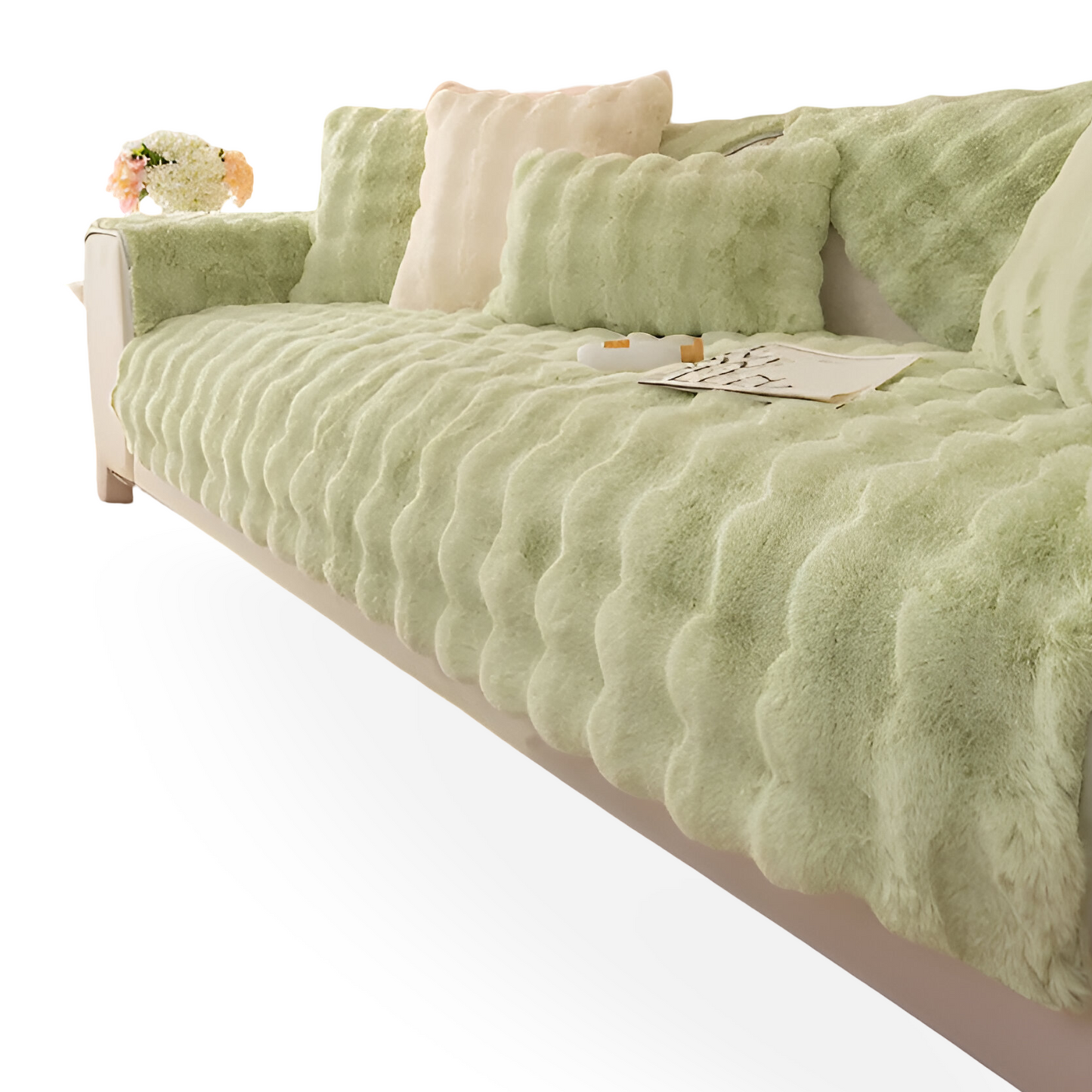 Frendorf | Luxe Cover - Dicker Plüschsofa Schutz für Ihren Pelzigen Gefährten