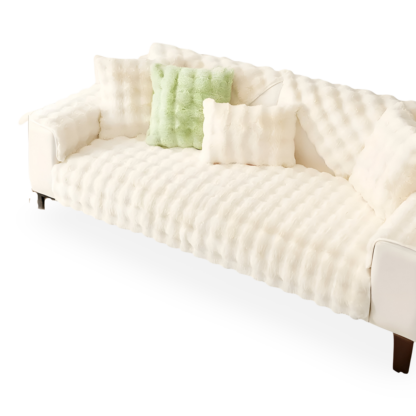Frendorf | Luxe Cover - Dicker Plüschsofa Schutz für Ihren Pelzigen Gefährten