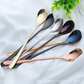 Frendorf | Luxe Dessertlöffel - 4/6 Stück Set Langstielige Löffel